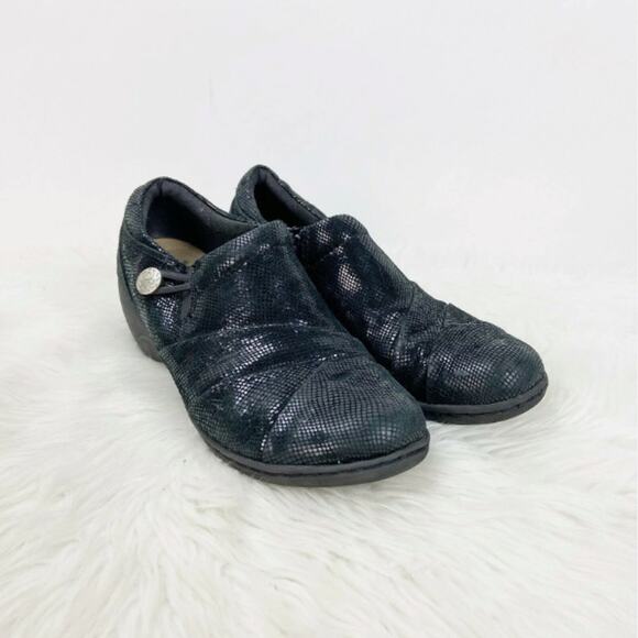 Clarks Channing Ann Slip-On Women’s Size 6 Comfort Clogs Casual Loafer Zip - Picture 2 of 13